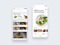 Recipe App - Design Exploration ios mobile food and beverage apps mobile apps recipes recipe book recipe card recipe app food app food mobile application app ux android design ui