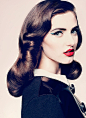 Retro Glam by Style Noted...love the hair and the make-up!