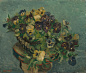 Basket of Pansies 1887