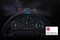 Neonode Autonomous Drive : How would a car feel if all traditional ways of driving were reengineered into just a simple touch-sensitive steering wheel? Along with Neonode, we created an interactive in-car experience that simulated how autonomously driven 