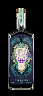 Thinking Tree Spirits : For Thinking Tree Spirits, our goal was to create an interactive packaging experience with the playful exuberance of storybooks and Rococo scrollwork, all evocative of the lush bounty of Oregon.We designed the Thinking Tree brandma