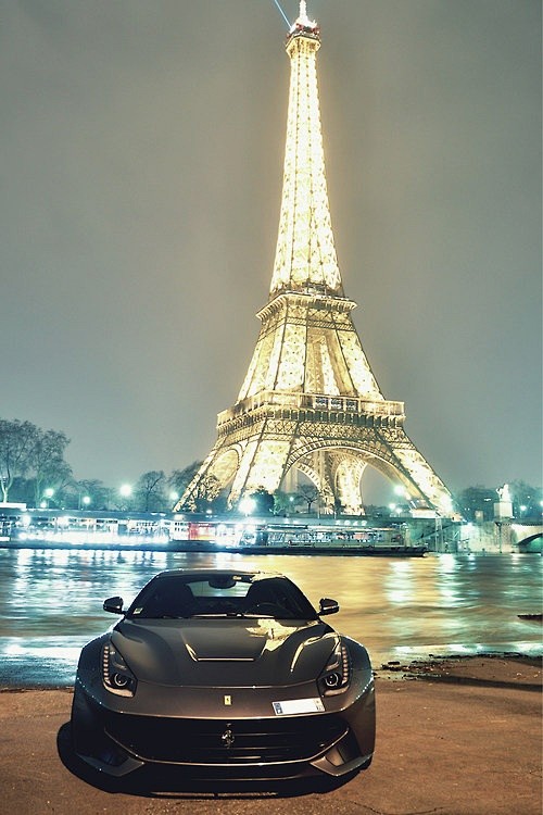 Ferrari F12 in Paris