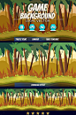 Jungle 2d Background - Backgrounds Game Assets