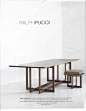 Ralph Pucci table: