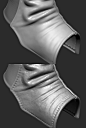 Elf Commander boots_Real_Time, Safwen Laabidi : Finaly done with this i can make it better after i finish the full character i culpted everything in zbrush and textured it in substance painter rendered in unreal and maroset toolbag 3 the original concept 