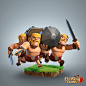 Clash of Clans - Battle ram, Supercell Art : © 2012 Supercell Oy.