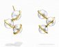 日本珠宝商 Tasaki 刚刚推出了「M/G TASAKI」系列的新一季作品——「Merge」，以「融合」为主题，设计师将黄金打造的圆环、圆珠、球形外壳与珍珠搭配，让两种不同质感的材质自然融合。新作共由4个不同风格的系列构成，生动塑造出编织、谷粒、圆珠和花叶主题。