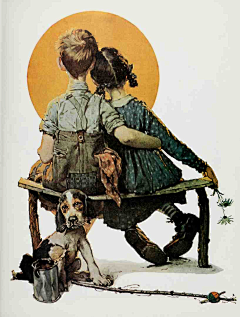 幸福的墩墩love采集到Norman Rockwell