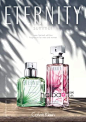 制造出柔美清新的契合气息，CK (Calvin Klein)推出2011 Eternity Summer限量版永恒情侣香水夏日微风