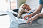 Young smiling couple working at home by Igor  Milic on 500px