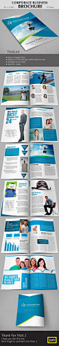 Professional Corporate Business Brochure - GraphicRiver Item for Sale