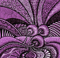 紫色和黑色在一起禅绕，好神秘的感觉！禅绕画www.zentangle.cc