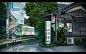 The house with signboards by ~kskb on deviantART