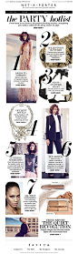 #newsletter Net-a-porter 11.2013  7 steps to perfecting your party look
