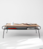 Manuel Barrera家具设计实木板凳和桌子 [103P] (24).jpg