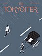 一本只有封面没有内页的杂志，日本虚拟在线杂志《THE TOKYOITER》，由在日本工作的法国设计师 David Robert 和英国插画师 Andrew Joyce 共同发起设计创意大爆炸 ​​​​