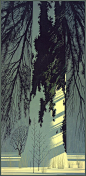 四季之美。Eyvind Earle （1926-2000）