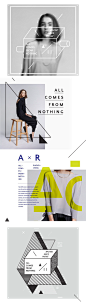 All Comes From Nothing : Promotional brand marketing design for NY fashion brand launching. Design work wildly distributed in New York Fashion Week and Armory Arts Week.