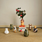 abran ceramic Flowers handmade interior design  lithuaniandesign Nature plants product design  Vase