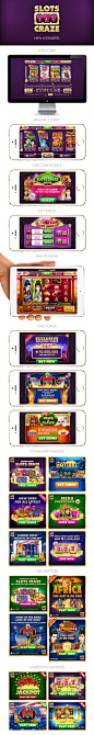 SCRAZE : New LOOK & FEEL created for SLOTS CRAZE app