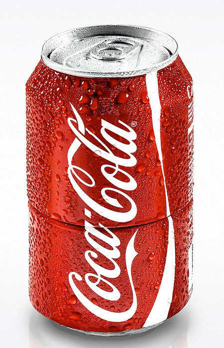 可口可乐的分享瓶 - 创意酷