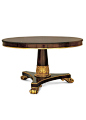 Morgan Center Table (#804) by Dessin Fournir | Dining Tables | Dessin Fournir Companies: