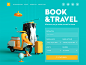 Book and Travel Website