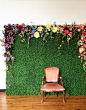 sullivan floral photo backdrop at blogshop