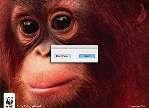WWF环保创意公益广告第二弹（一） #采...