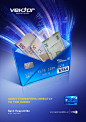 Bank Respublika "Vektor" Keyvisual : Keyvisual for Bank Respublika.  Vektor card