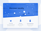 GitWeekly - Weekly GitHub recommendations webdesign blue vector icon typography design illustration landing page netguru ui