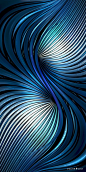 themagicfarawayttree:  Blue Waves by ~Yuline: Color Blue, Colors, Fractal Art, Blue Waves By Yuline Jpg, Waves Design, Patterns Textures, Waves Texture, Art Fractals
