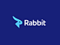 Rabbit Logo Design mascot appicon startup nature rabbit bunny animals animal creative symbol logotype logodesign icons mark branding brand identity design icon logo