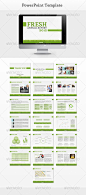 Fresh Report PowerPoint - GraphicRiver Item for Sale