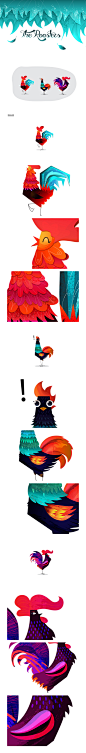 The Roosters on Behance