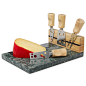 MARBLE CHEESE BOARD AND KNIFE SET