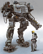 Hawken Tribute, Nick Carver : Mech design inspired by HAWKEN.