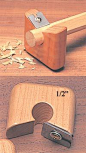 1/2 Dowel Rounding Planes- !R12 - The Japan Woodworker Catalog could be used to make arrows