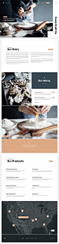 Grain Craft Co. Concept Food Web Design: 