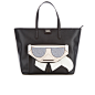 Karl Lagerfeld Women's K/Kocktail Karl Shopper Bag - Black