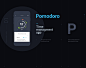 Pomodoro App : Prototyping and design pages for pomodoro app