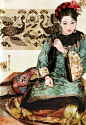 土家族、手绘、古典、倾城、中国风、古风、民族特色服装