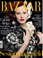 Publication: Harper's Bazaar Spain
Issue: September 2013
Model: Karen Elson
Photography: Karl Lagerfeld
Styling: Carine Roitfeld
Hair: Sam McKnight
Make-up: Peter Philips