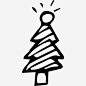 圣诞树图标 https://88ICON.com 装饰 点缀