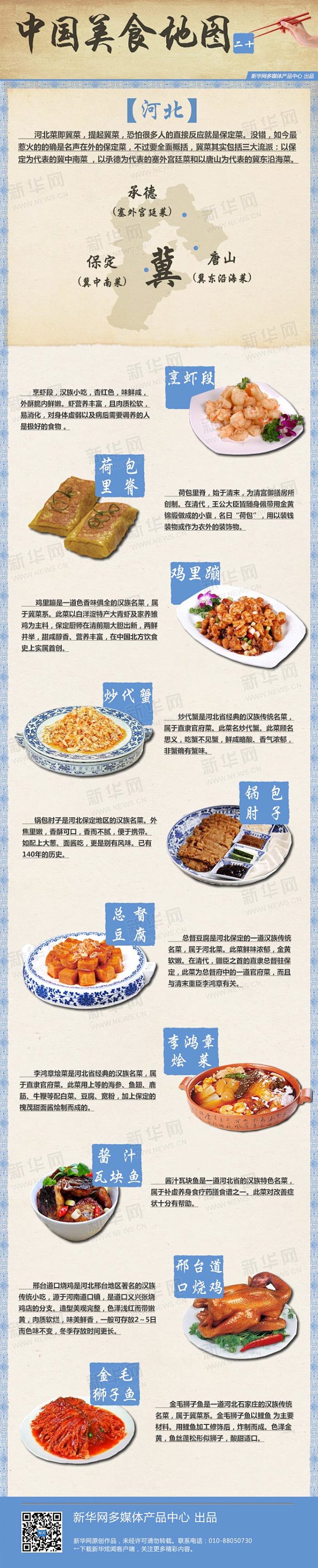 中国美食地图之河北菜
河北菜即冀菜，冀菜...