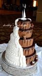  a Bride & Groom's cake.