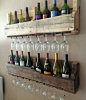 Pallet Wine Rack Directions | Pallet Art Ideas Shows your Aesthetic Sense | Wooden Pallet Furniture: 