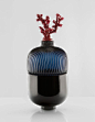 Glass Vase, Rony Plesl (Clartés): 