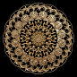 Billelis Mandala 3D illustrations Gold Jewels