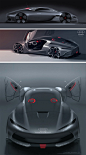 Audi Avus MKII Concept - Design Sketches by Liviu Tudoran